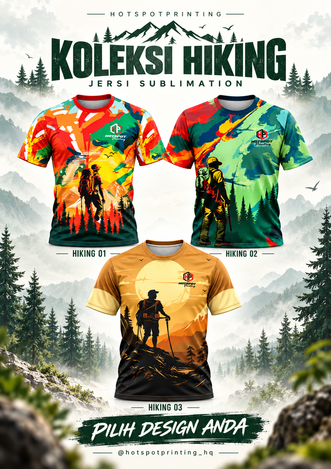 HP014 WILD SUMMIT – H01 | Hiking Jersey Collection