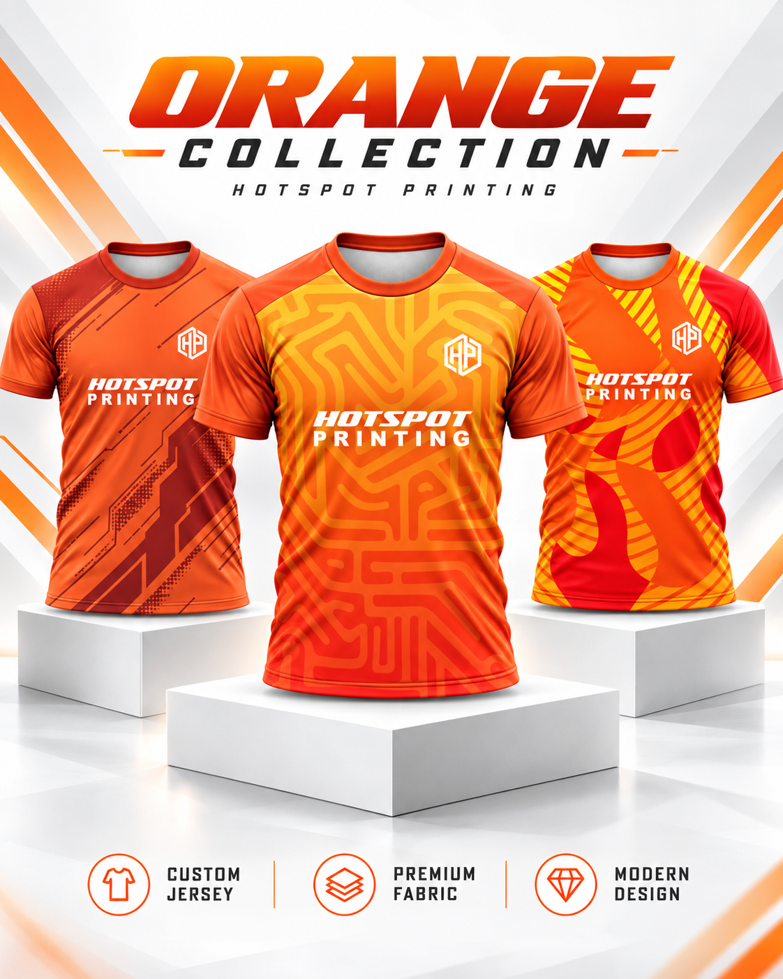HP026 Sport Jersey orange