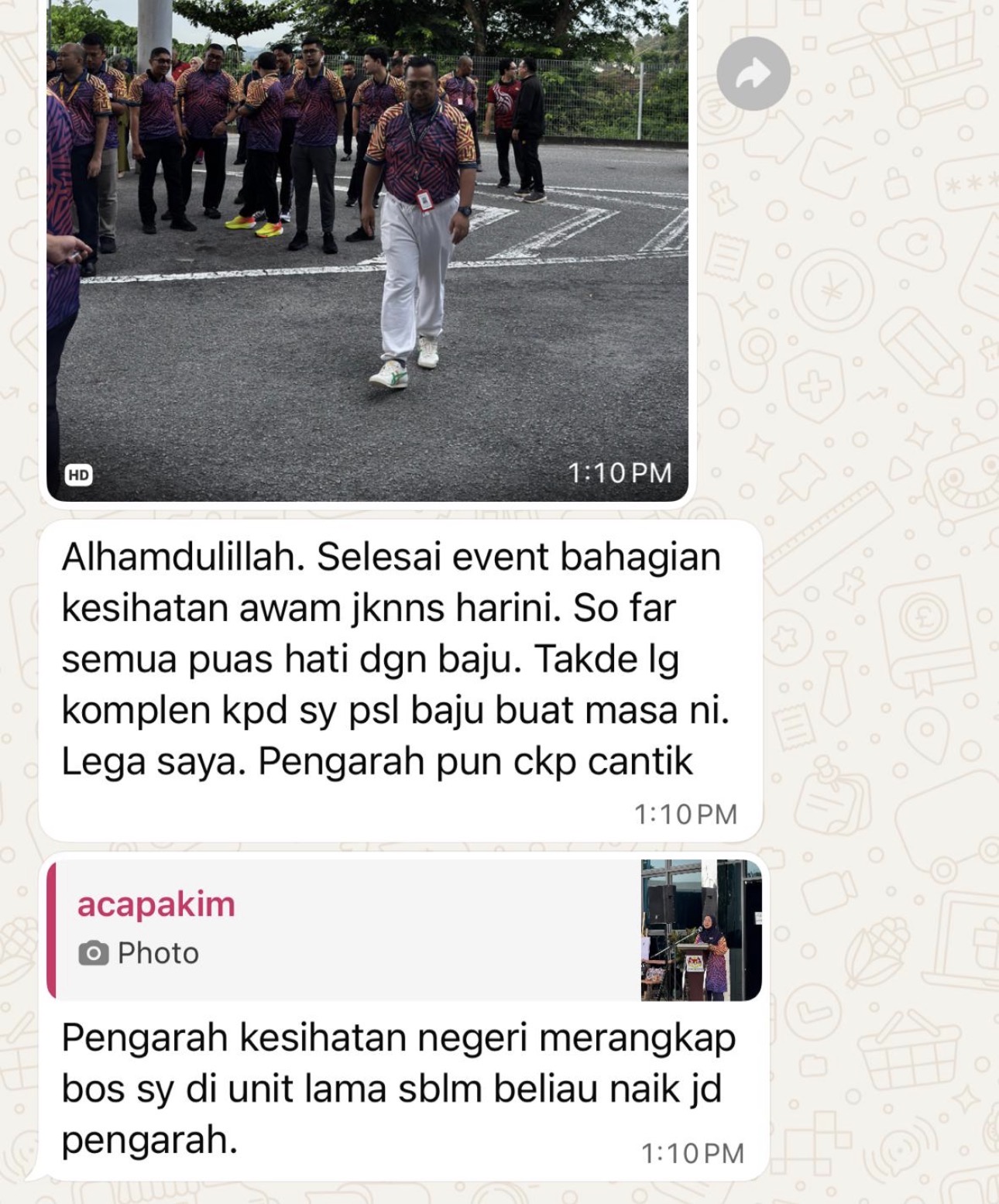 Feedback pelanggan