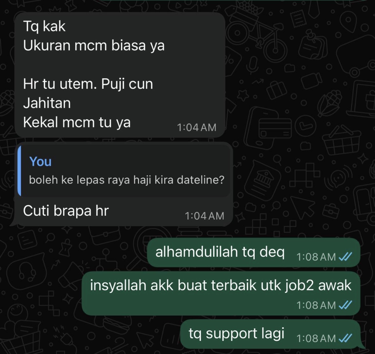Feedback Utem